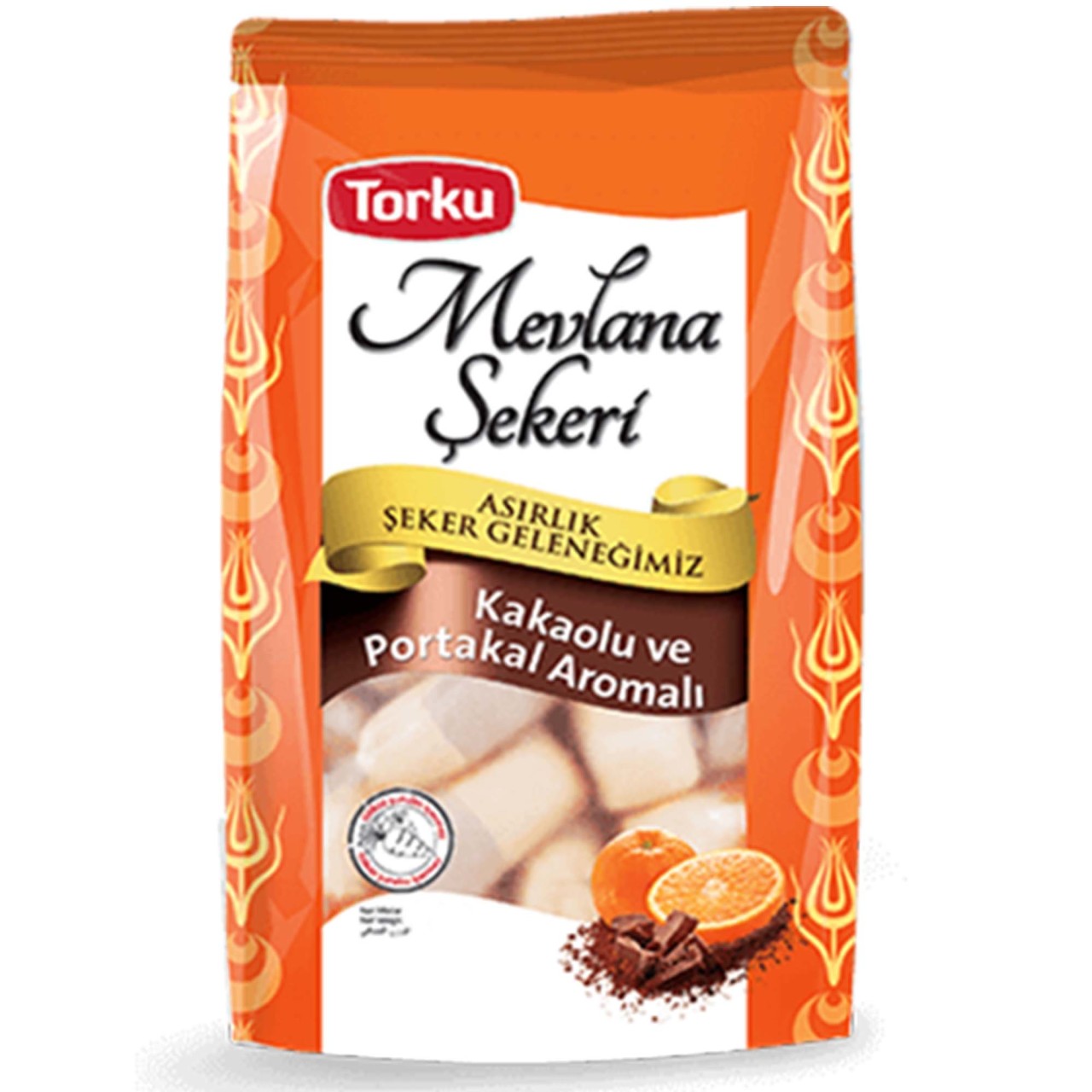 Torku Mevlana Şekeri Kakaolu ve Portakallı 450 G